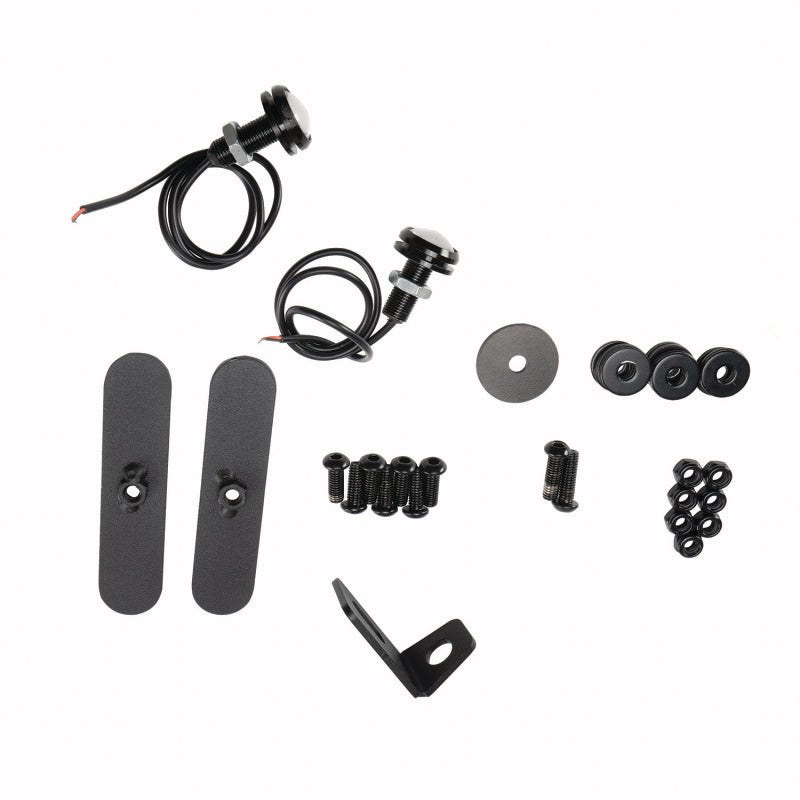 Rugged Ridge HD Steel Tube Fenders Full Set Black 18-19 JL - 11615.73