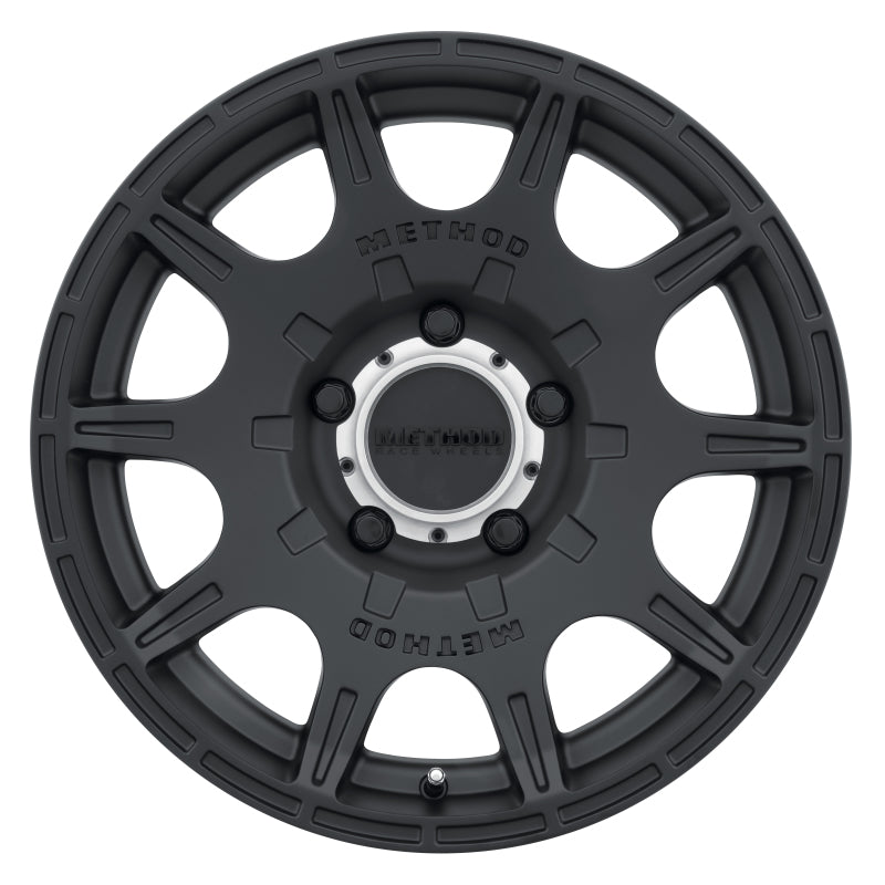 Method MR308 Roost 17x8.5 0mm Offset 5x5 71.5mm CB Matte Black Wheel - MR30878550500