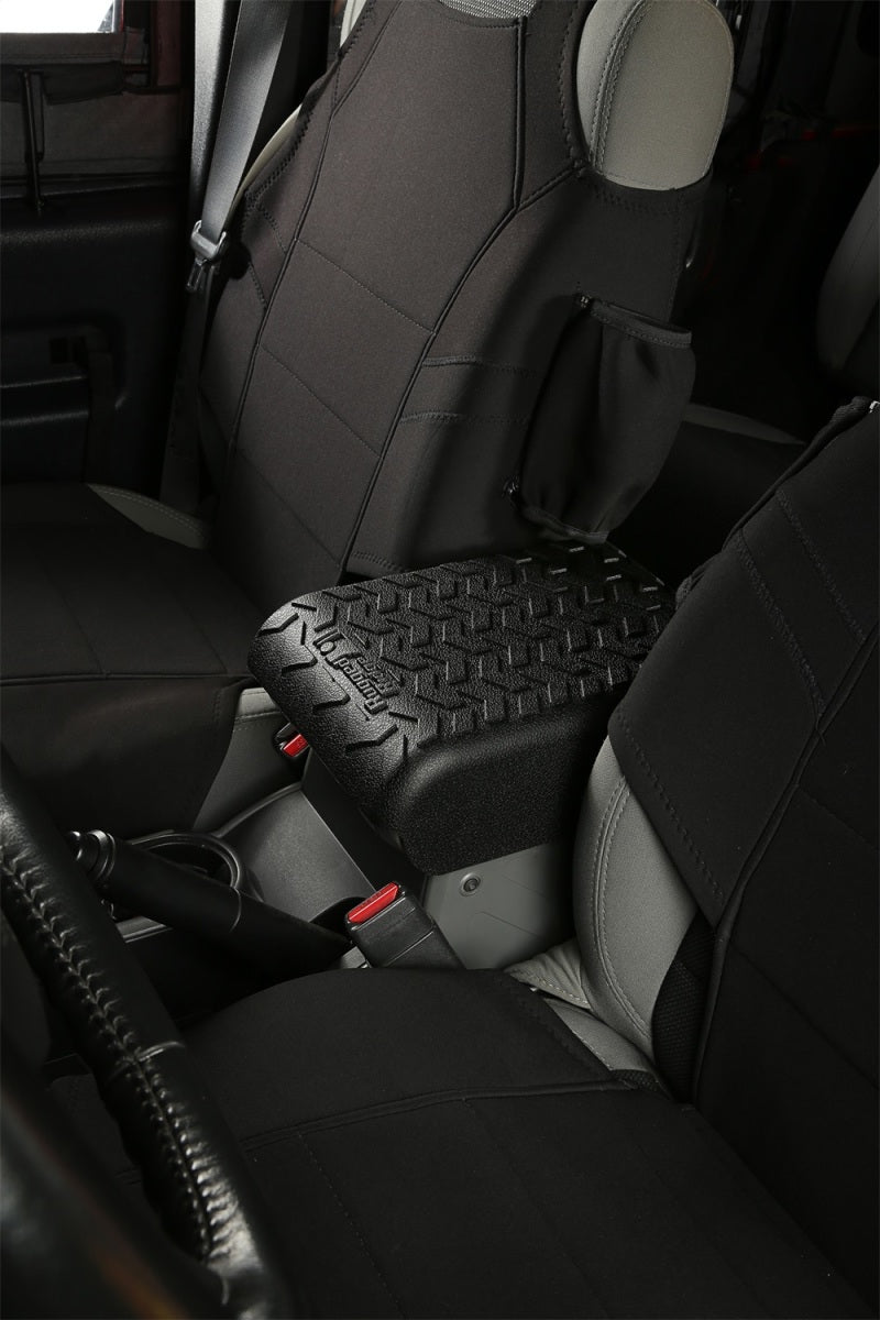Rugged Ridge Center Console Cover Black 07-10 Jeep Wrangler - 13107.40
