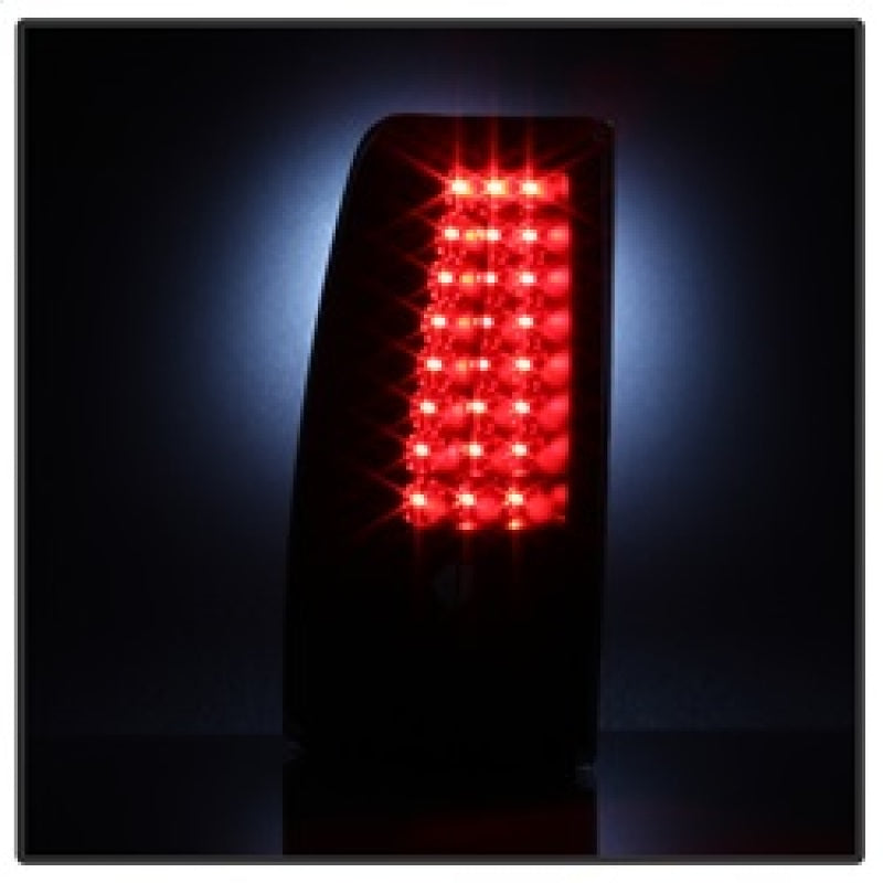 xTune 99-02 Chevy Silverado 1500/2500/3500 V2 LED Tail Lights - Black Smoke (ALT-ON-CS99-G2-LED-BSM) - 9038471