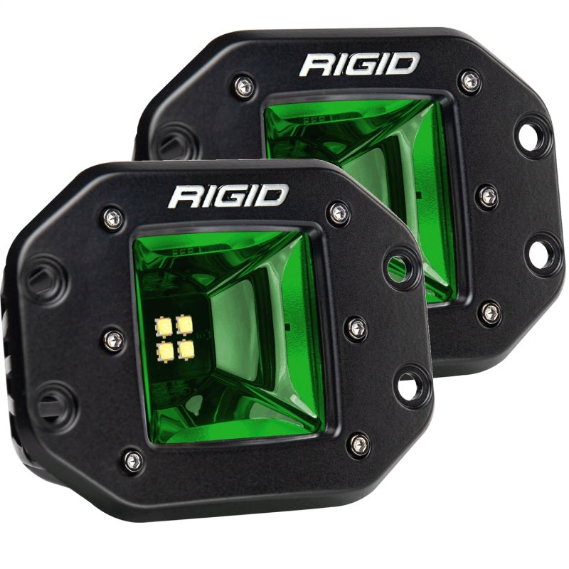 Rigid Industries Radiance+ Scene RGBW Flush Mount - Pair - 682153