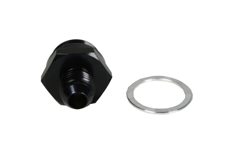 Aeromotive AN-06 Holley Carb 7/8in x 20 Thread Dual Feed Bowl Adapter Fitting - 15201