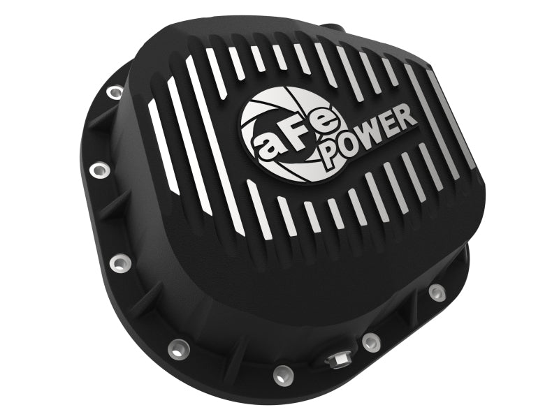 aFe Power Cover Diff Rear Machined COV Diff R Ford Diesel Trucks 86-11 V8-6.4/6.7L (td) Machined - 46-70022