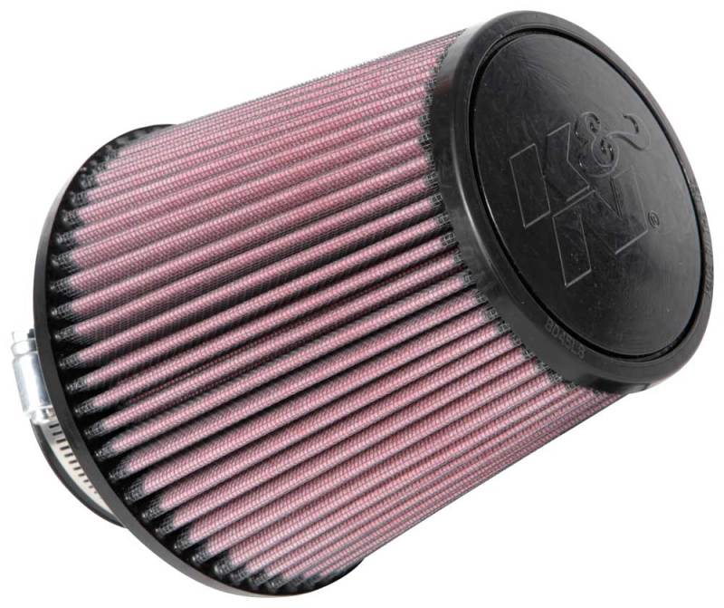 K&N Universal Clamp-On Air Filter 3in FLG / 6in B / 4-1/2in T / 6in H - RU-4180 for 2004-2008 Nissan Maxima - front view