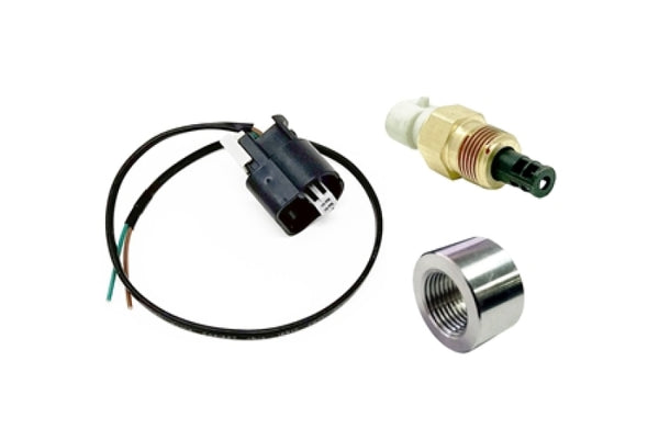 Torque Solution Fast Response SD IAT Sensor Kit GM Style IAT Sensor w/ Pigtail & Aluminum Weld Bung - TS-ES-IAT-GMPA by Torqu