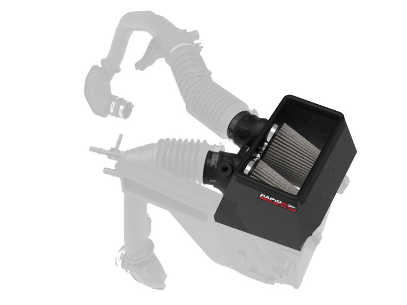 aFe - Rapid Induction Cold Air Intake System w/Pro Dry S Filter 19-24 Ford Edge V6 2.7L (tt)