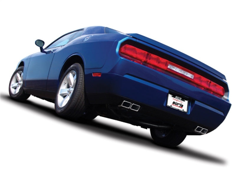 Borla 09-14 Dodge Challenger R/T 5.7L RWD 2Dr. Dual Rctgl. Angle S-Type CB Exhaust - Rear Split Exit - 140707