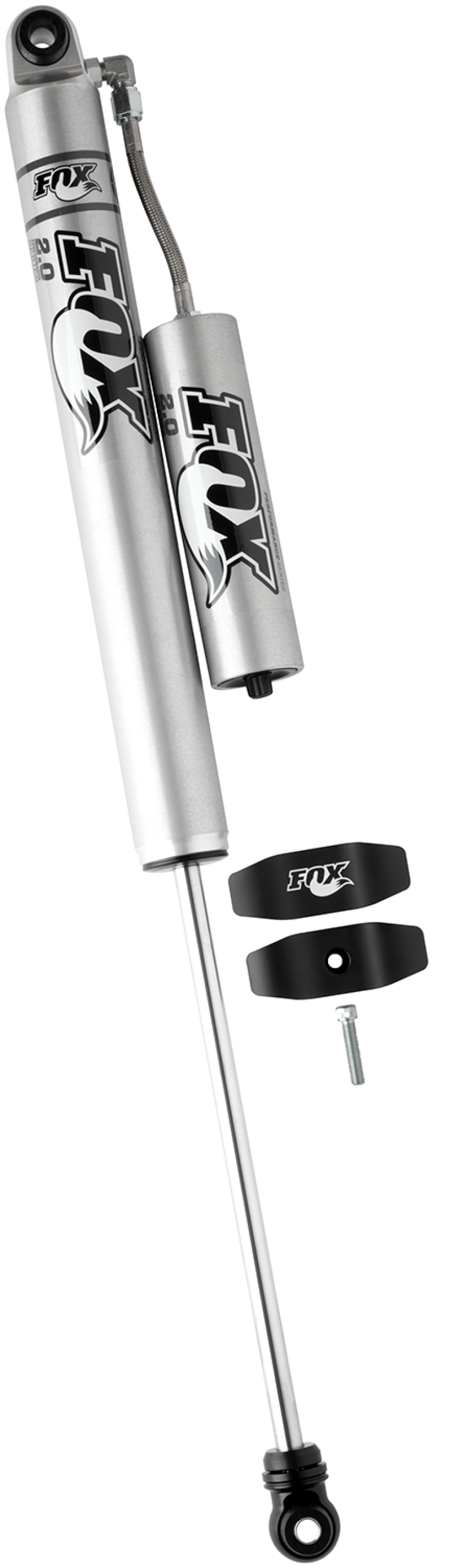 Fox 05+ Ford SD 2.0 Performance Series 13.6in. Smooth Body Remote Res. Rear Shock / 1.5-3.5in. Lift - 985-24-105