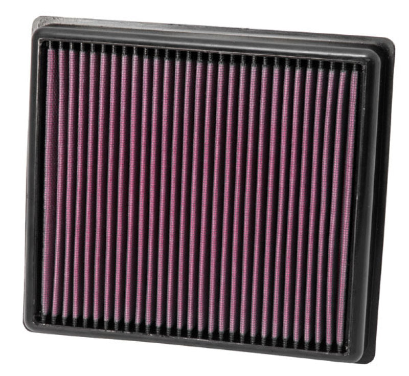 K&N Replacement Air FIlter 12 BMW 320i/328i 2.0L - 33-2990 for 2012-2018 BMW 3 Series - front view