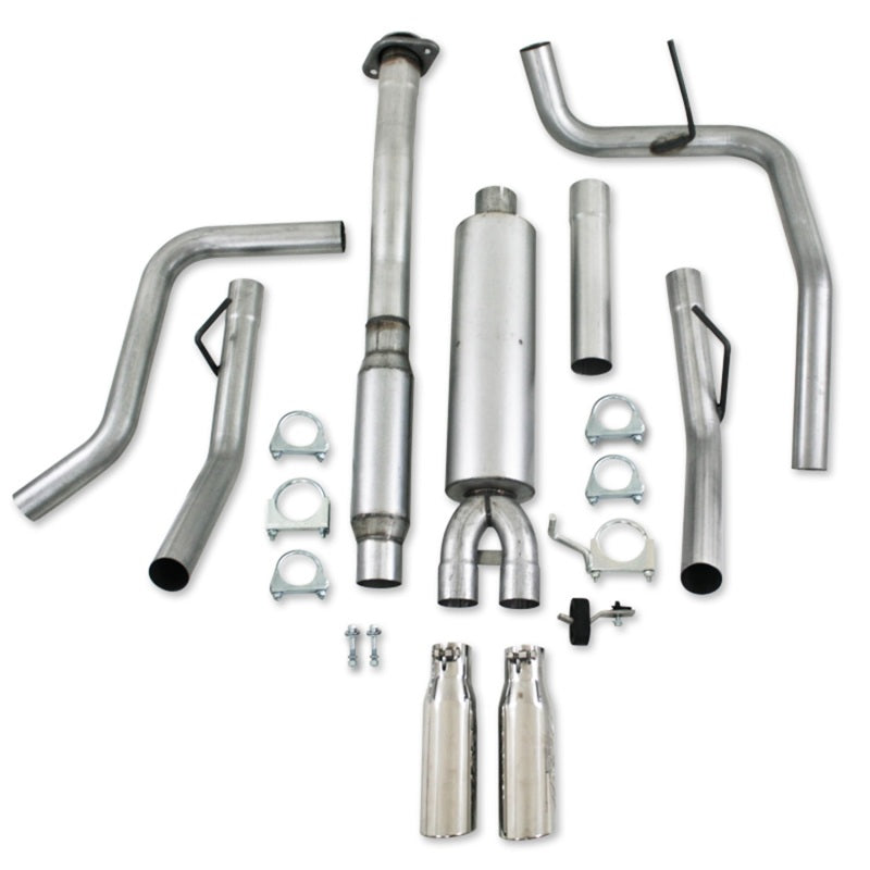 MBRP 11 Ford F-150 5.0L V8 Aluminized Cat Back Dual Split Side Exit - S5232AL