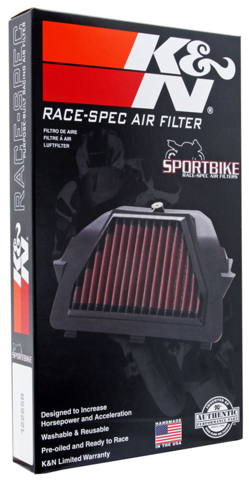 K&amp;N 08-13 Yamaha YZF R6 599 Replacement Air Filter - Race Specific - YA-6008R