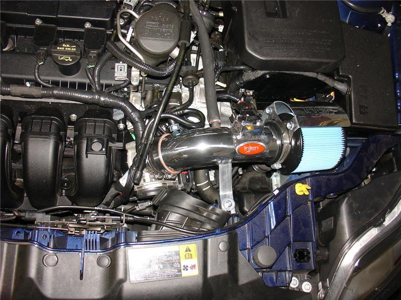 Injen 12 Ford Focus 2.0L 4cyl Polished Air Intake w/MR Tech, Web Nano-Fiber Dry Filter &amp; Heat Shield - SP9000P