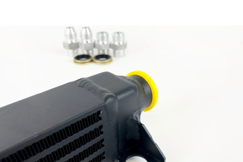 CSF 82-94 BMW 3 Series (E30) High Performance Oil Cooler w/-10AN Male &amp; OEM Fittings - 8092