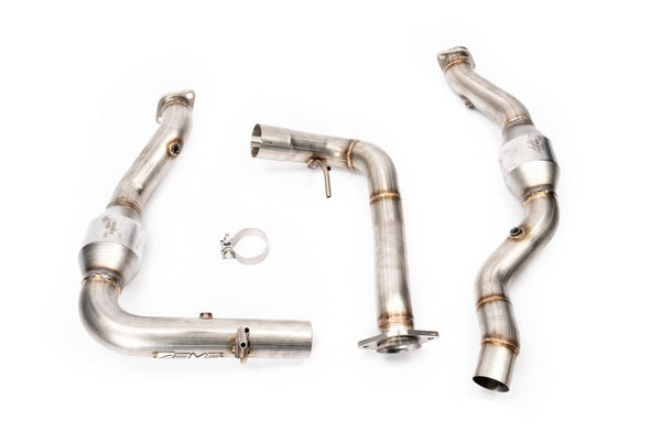 AMS Performance 17-20 Ford Raptor 3.5L Ecoboost Street Downpipes - AMS.45.05.0001-2 by AMS