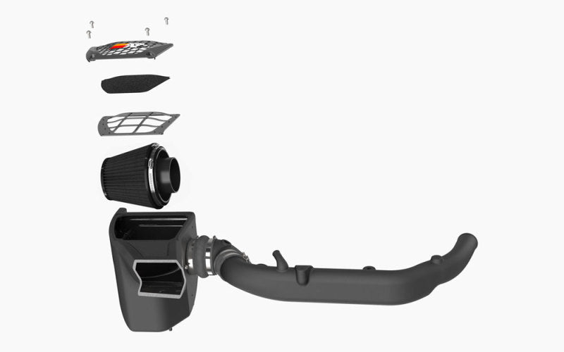 K&amp;N 21-23 Ford Bronco 2.7L V6 F/I Dryflow Performance Air Intake System - 30-2619