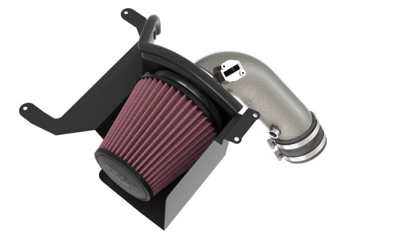 K&N 21-22 Ford E350/450 V8-7.3L Performance Air Intake Kit - 77-2618KC for 2021-2022 Ford E 350 - front view
