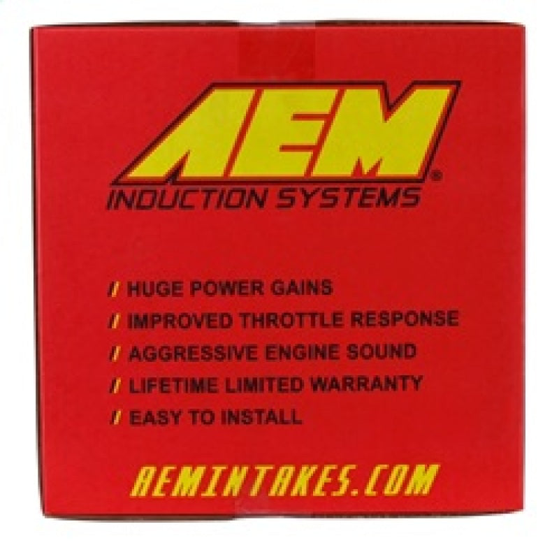 AEM 08-14 WRX/STi Wrinkle Red Cold Air Intake - 21-478WR