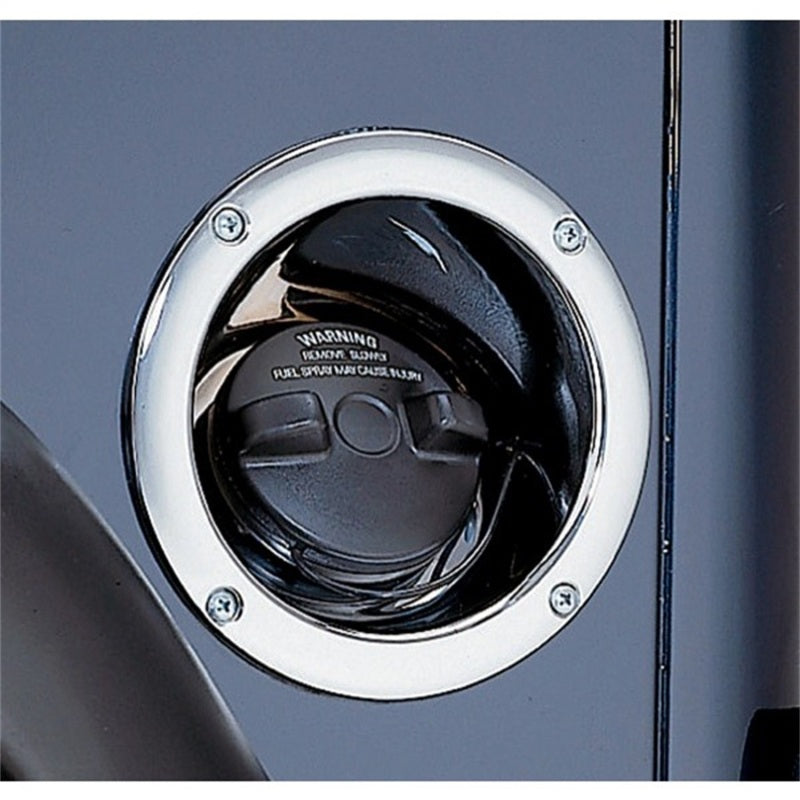 Rugged Ridge 97-06 Jeep Wrangler Chrome Gas Tank Filler Bezel - 11135.25