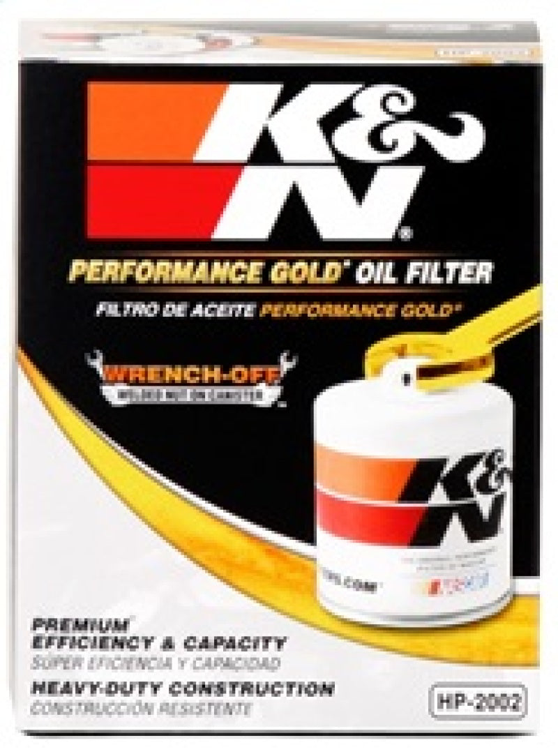 K&amp;N Oil Filter OIL FILTER; AUTOMOTIVE - HP-2002