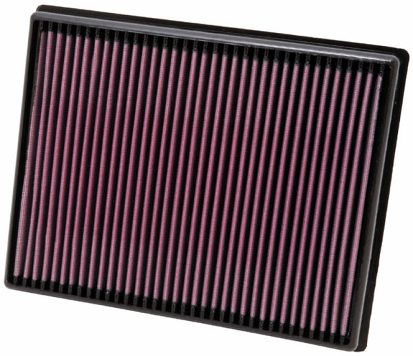 K&N 07-10 BMW X5/X6 3.0L DSL Drop In Air Filter - 33-2959 for 2009-2013 BMW X5 - front view
