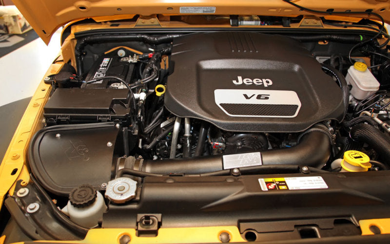 K&amp;N 71 Series Performance Intake Kit for 12-18 Jeep Wrangler 3.6L V6 (12-15 CARB Approved) - 71-1566
