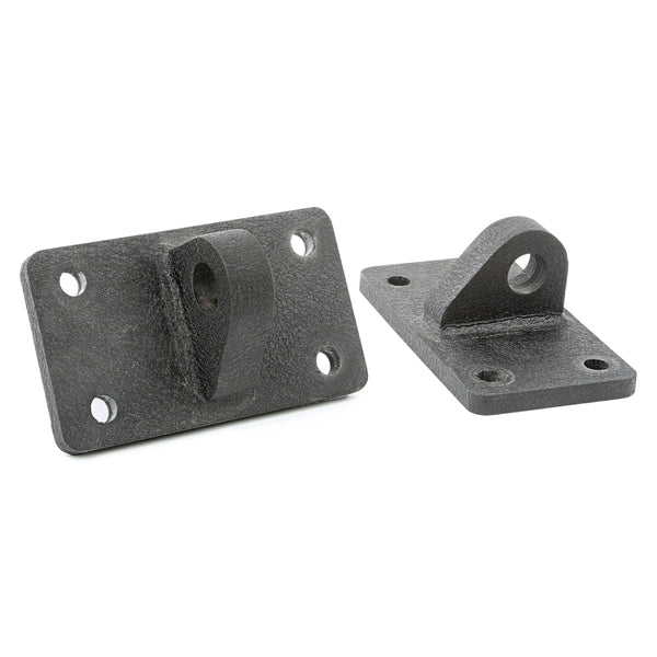 Rugged Ridge D-Shackle Brackets XHD Bumper - 11540.27 for 1997-2018 Jeep Wrangler - front view