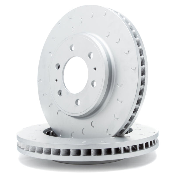 Alcon 2010+ Ford F-150 347x36mm Front Rotor Kit - DKF3430X986C for 2009-2020 Ford F 150 - front view