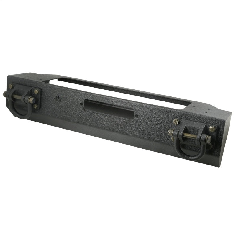 Rugged Ridge XHD Winch Mount Front Bumper 76-06 Jeep CJ / Jeep Wrangler - 11540.40 for 1987-2006 Jeep Wrangler - front view