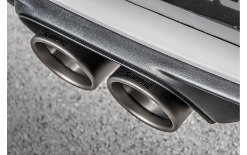 Akrapovic 2018 Porsche 911 GT3 (991.2) Slip-On Race Line (Titanium) w/Header/Tail Pipes - S-PO/TI/8-TP-E
