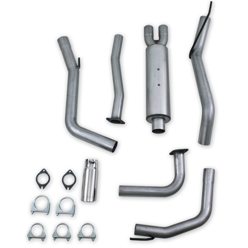 MBRP 05-11 Nissan Frontier 4.0L V6 Single Side Aluminum Cat Back Exhaust - S5406AL
