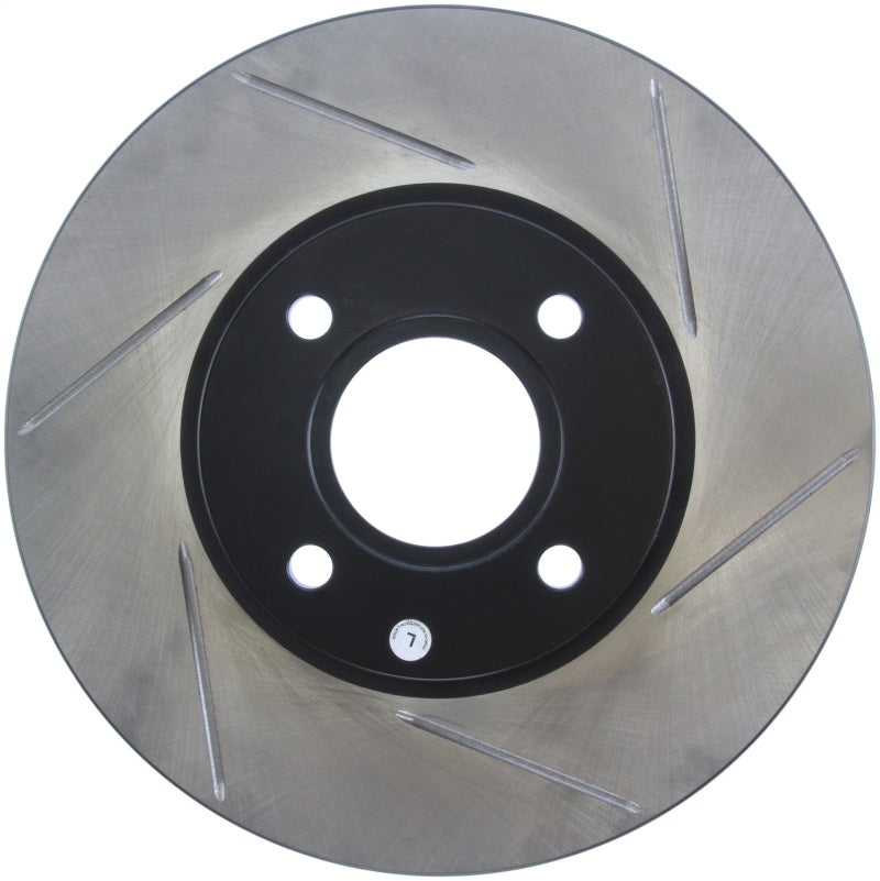 Clearance - StopTech 14+ Ford Fiesta ST Slotted Brake Rotor - Front Left - STO126.61110SL