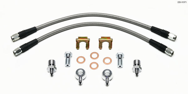 Wilwood Flexline Kit D52 Caliper 14in w/ Banjo 7/16-20 - 220-11371 by Wilwood
