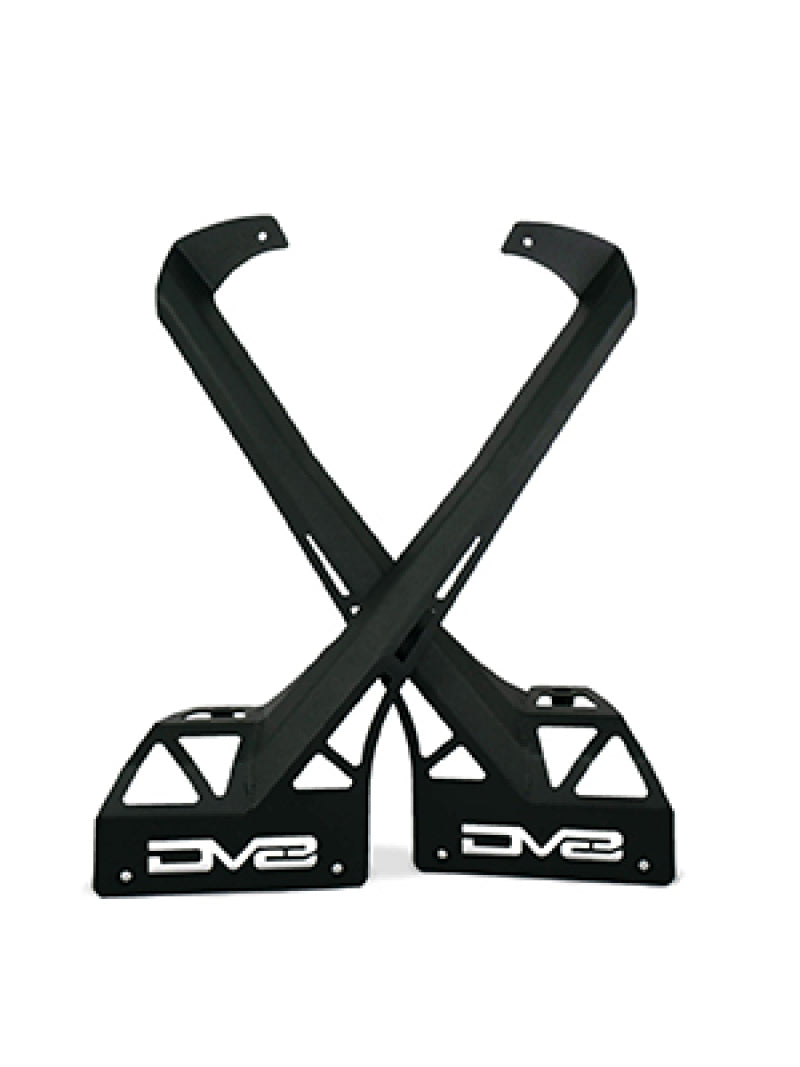 DV8 Offroad 20-22 Jeep JL 392 &amp; JT Mojave A-Pillar Light Bar Mount - LBJL-07