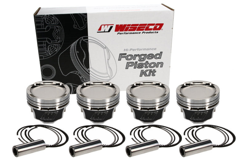 Wiseco 1400 HD Mitsu EVO 8 - 4G63 Turbo -21cc Armor Plated Piston Shelf Stock Kit - K627M855AP