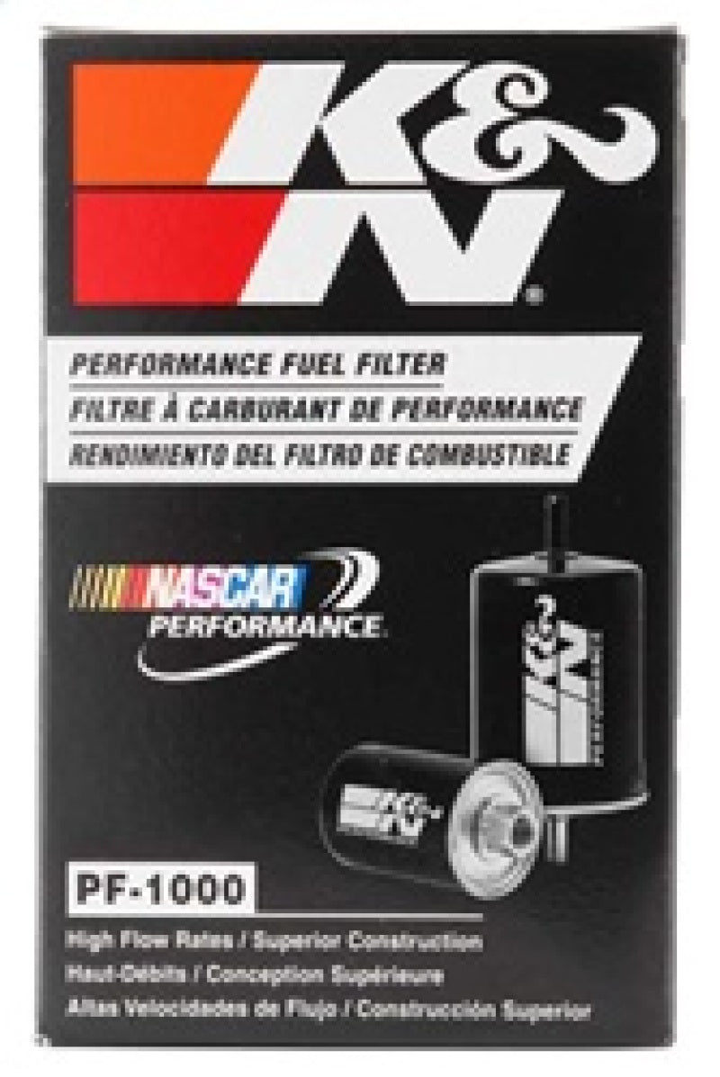 K&amp;N Cellulose Media Fuel Filter 2.125in OD x 4.281in L - PF-1000