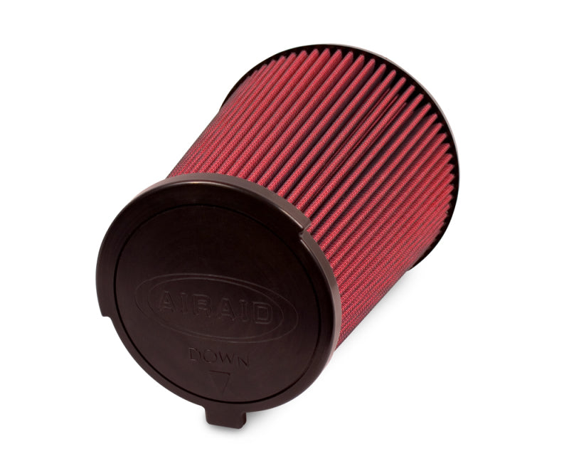 Airaid 10-14 Ford Mustang Shelby 5.4L Supercharged Direct Replacement Filter - Oiled / Red Media - 860-399 for 2010-2014 Ford