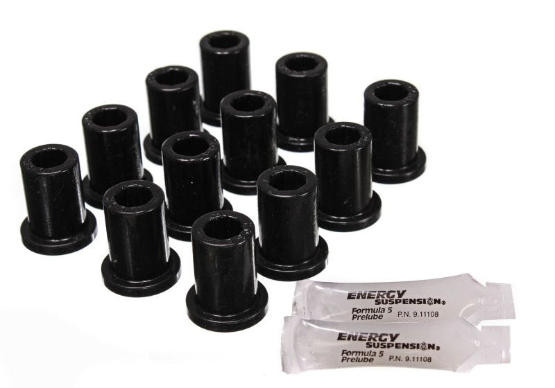 Energy Suspension Toy 4 X Sprg Bush O.E.M. Fj40 - Black - 8.2105G for 1969-1980 Toyota Land Cruiser - front view