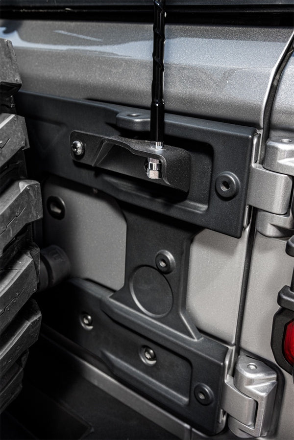 Rugged Ridge 18-22 Jeep Wrangler JL CB Radio Antenna Mount - 11503.97 for 2018-2026 Jeep Wrangler - front view