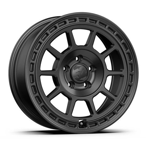 fifteen52 Traverse MX 17x8 5x112 20mm ET 57.1mm Center Bore Frosted Graphite Wheel - TMXFG-78051+20 by fifteen52 - front view