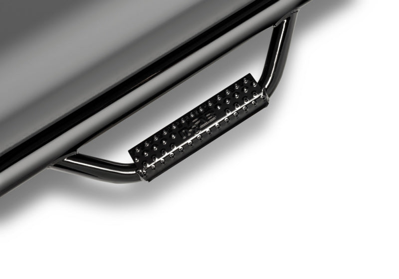N-Fab Nerf Step 07-17 Toyota Tundra CrewMax 5.6ft Bed - Gloss Black - W2W - 3in - T0786CC