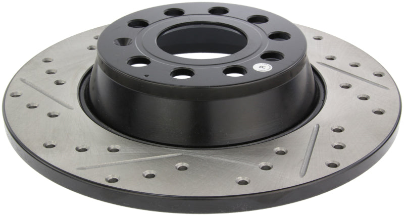 StopTech Slotted &amp; Drilled Sport Brake Rotor - 127.33099R