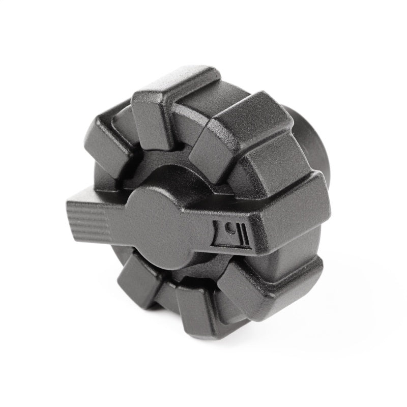 Rugged Ridge 01-19 Jeep Wrangler TJ/LJ/JK/JL Black Elite Aluminum Fuel Cap - 11229.10