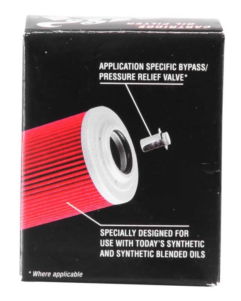 K&amp;N Yamaha / MBK 1.5in OD x 1.938in H Oil Filter - KN-143
