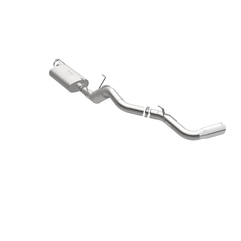 MagnaFlow Cat-Back, SS, 4in, Single Pass Side Rear Exit 5in Tip 14-15 Ram 2500 6.4L V8 CC LB/MC SB - 19200