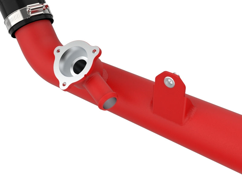 aFe 20-23 Ford Explorer ST V6 3.0L (tt) BladeRunner Aluminum Hot and Cold Charge Pipe Kit - Red - 46-20654-R