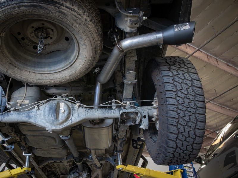 aFe 16-22 Toyota Tacoma Apollo GT Series 2.5in. - 3in. 409 SS Cat-Back Exhaust w/ Polished Tip - 49-46063-P