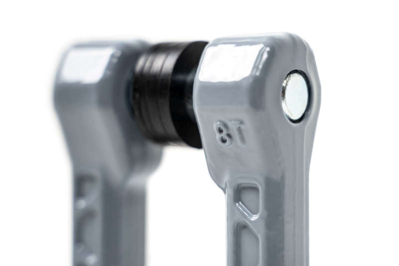 DV8 Offroad Elite Series D-Ring Shackles - Pair (Gray) - UNSK-01GR