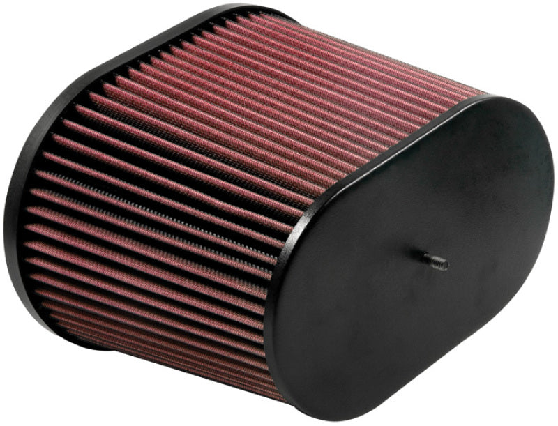 K&N Universal Air Filter - Oval Straight - 3.688in Flange ID x 10.25in Base O/S Length x 7.875in H - RC-5178 for 2003-2007 Fo