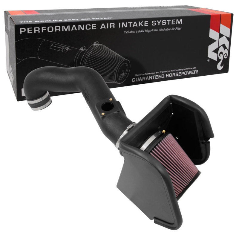 K&N 16-17 Nissan Titan XD V8-5.0L DSL 63 Series Aircharger Performance Intake - 63-6017