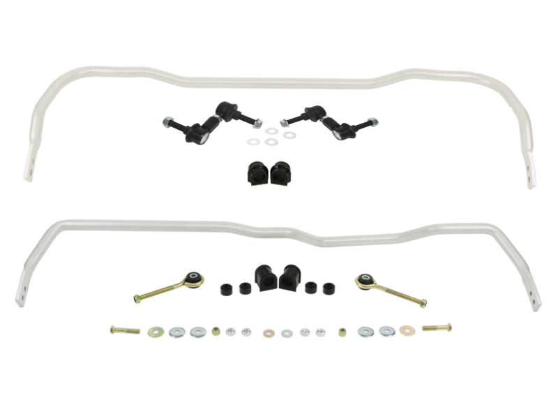 Whiteline 90-93 Nissan Skyline R32 GTR GTS-4 AWD Front and Rear Swaybar Assembly Kit - BNK009